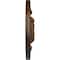 Ekena Millwork Monique Ceiling Medallion (Fits Canopies up to 3 3/4"), 13 3/4"OD x 1"P, Root Beer Crackle CM13MORBC - alternate 4